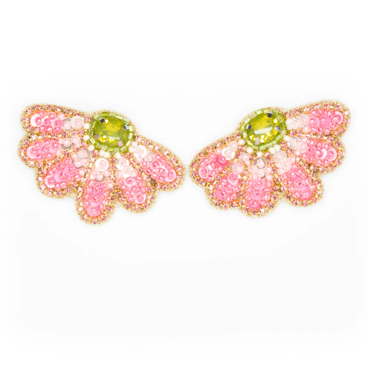 Daisy Beaded Earrings