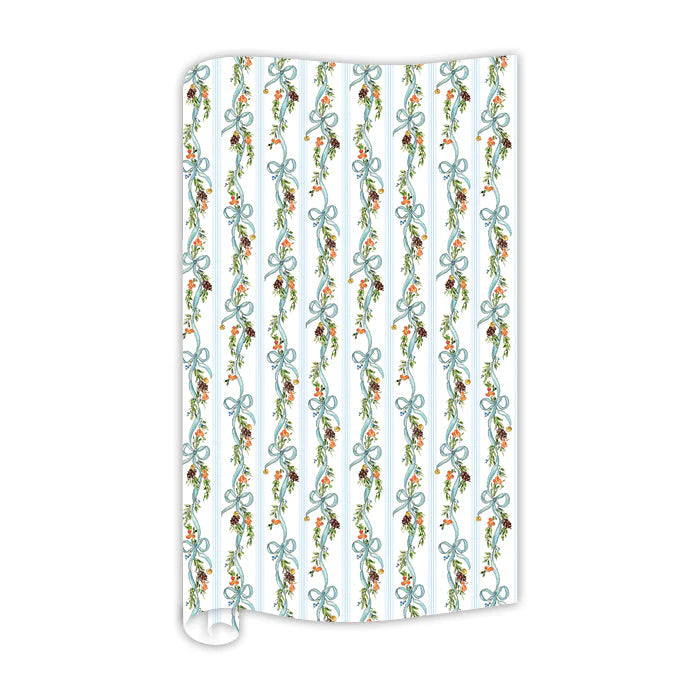 Christmas Citrus Wrapping Paper