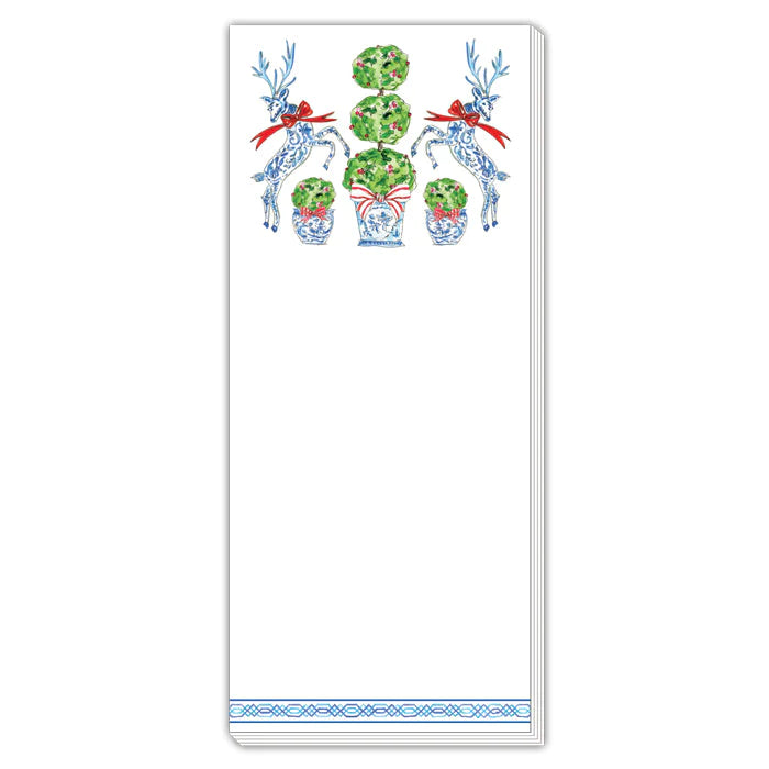Topiary Deer Skinny Pad