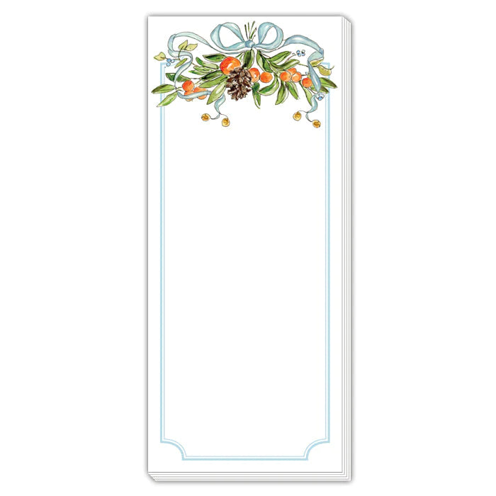 Christmas Citrus Notepad