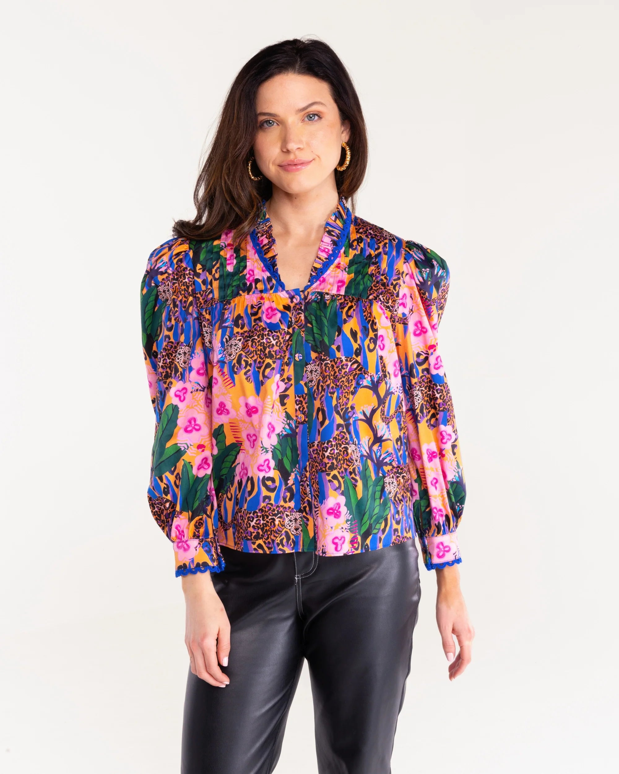 Oliver Top in Jungle Queen