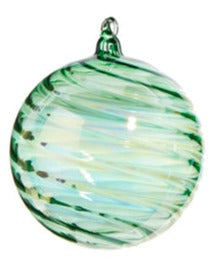 Green Glass Ornament