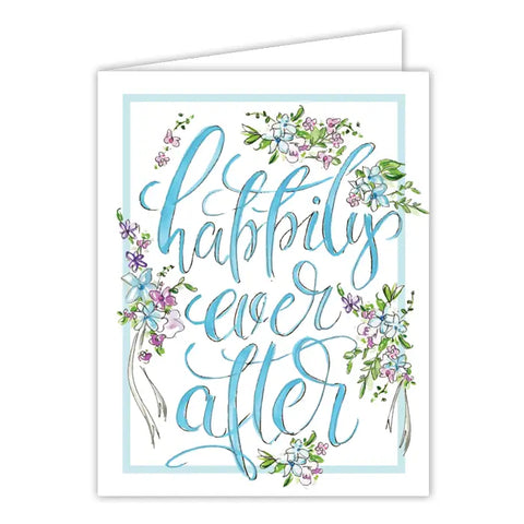 Welcome Sweet Baby Girl Greenery Card