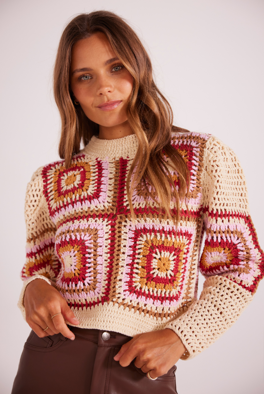 Norah Crochet Jumper