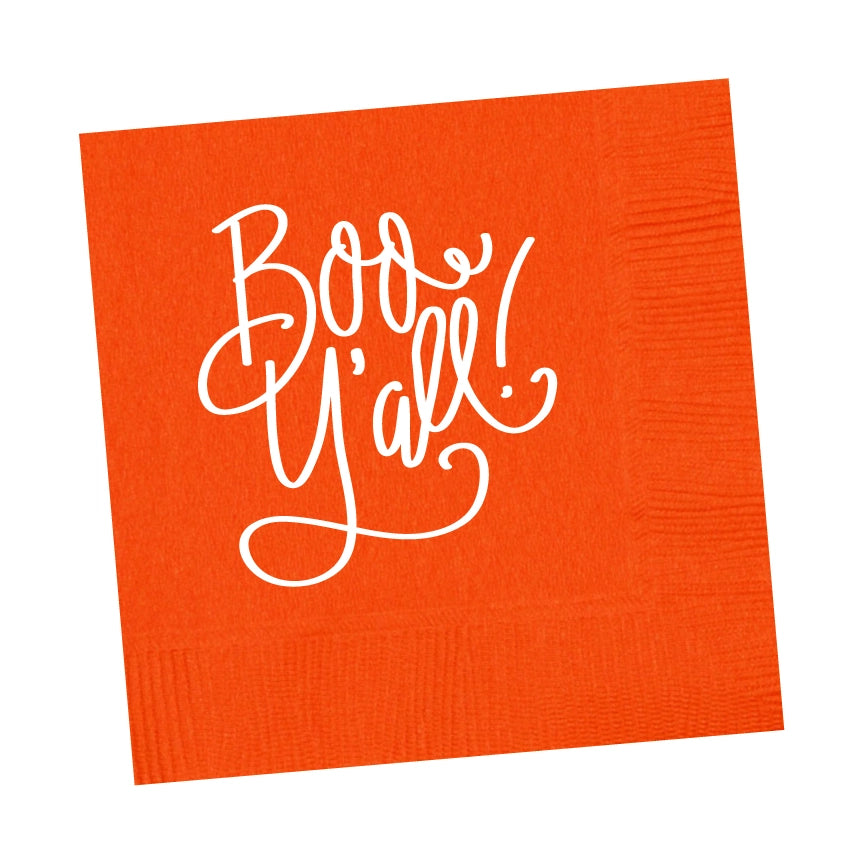 Boo Y'all Napkins