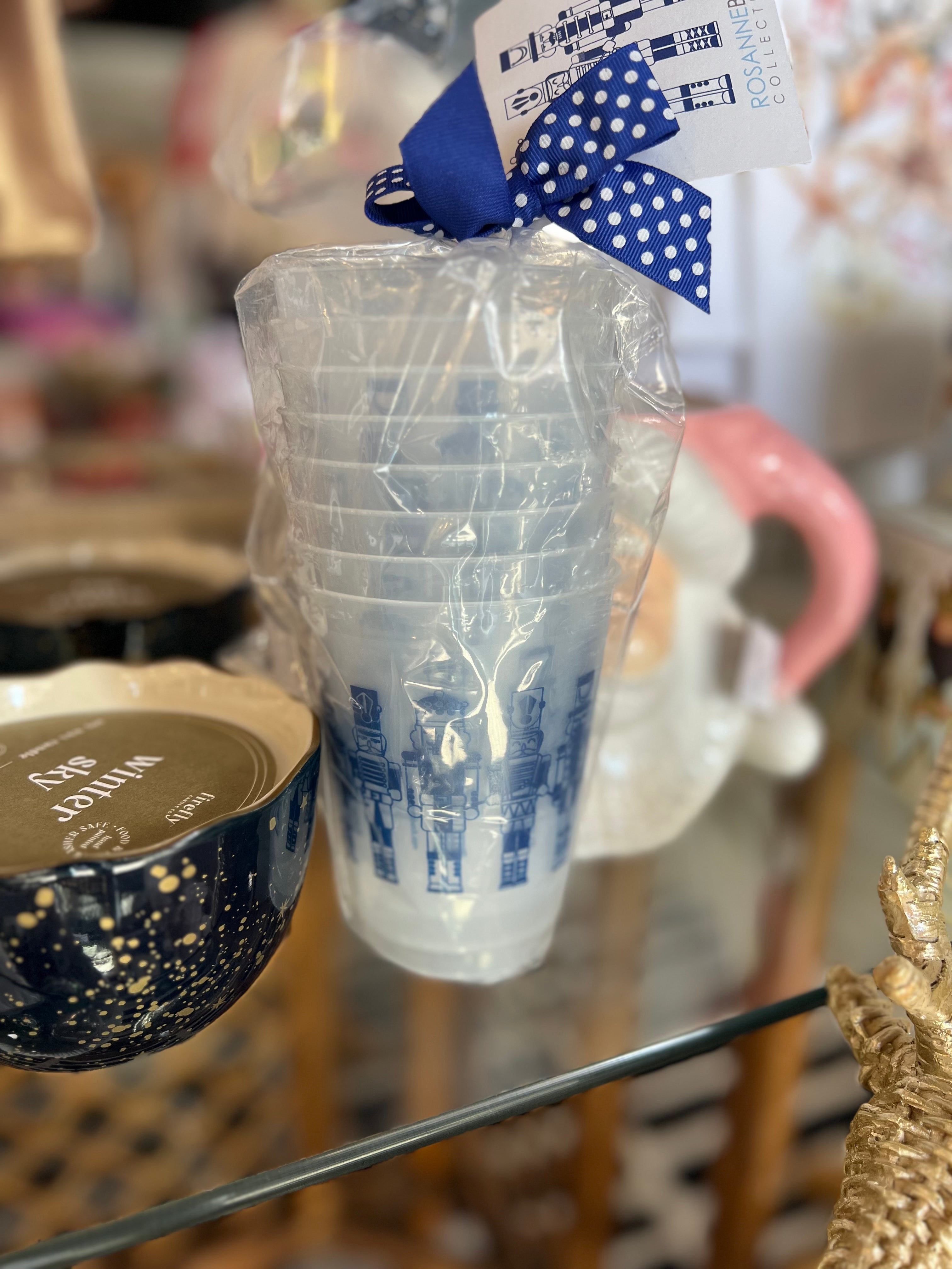 Nutcracker Frosted Cups