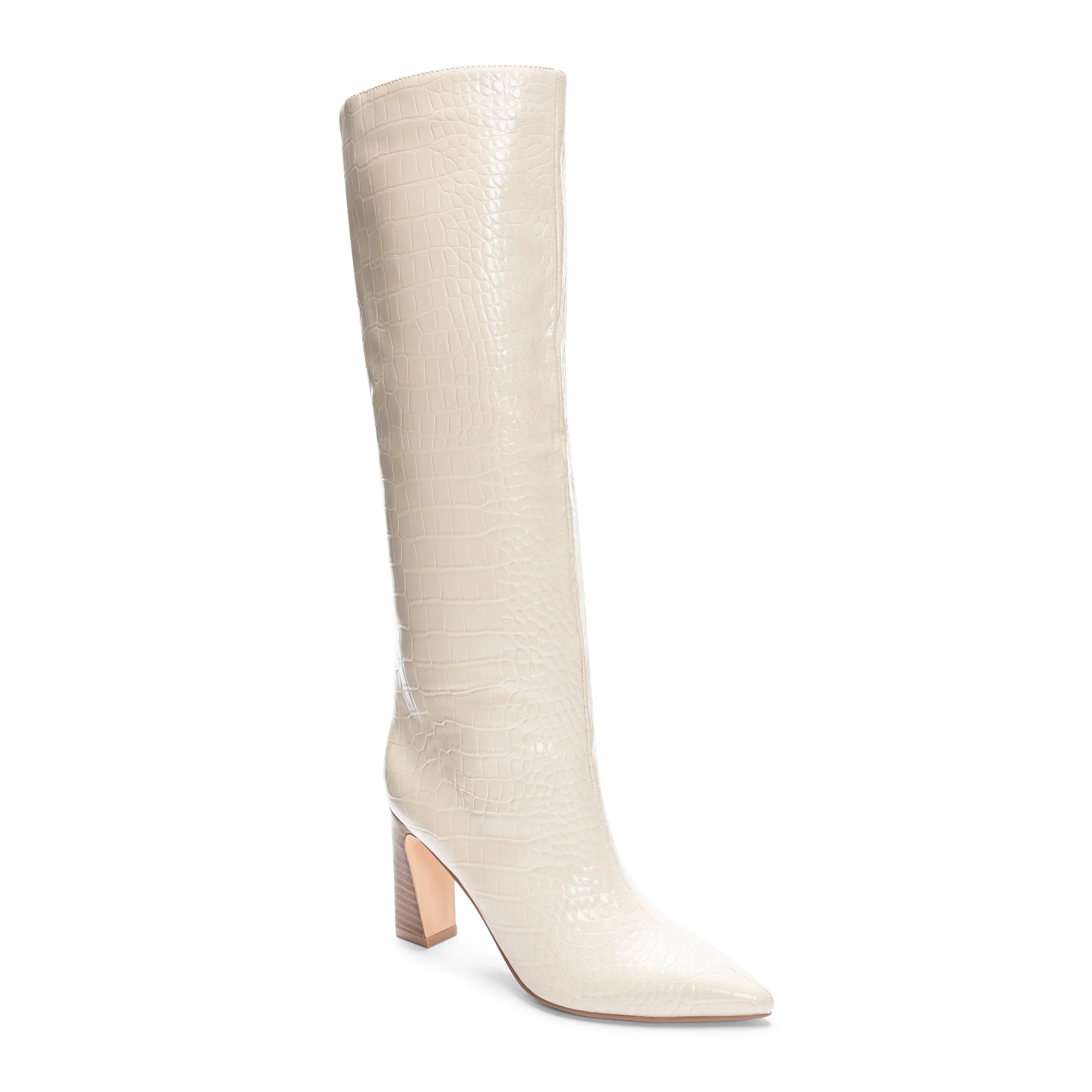 Croc Ivory Knee Boot