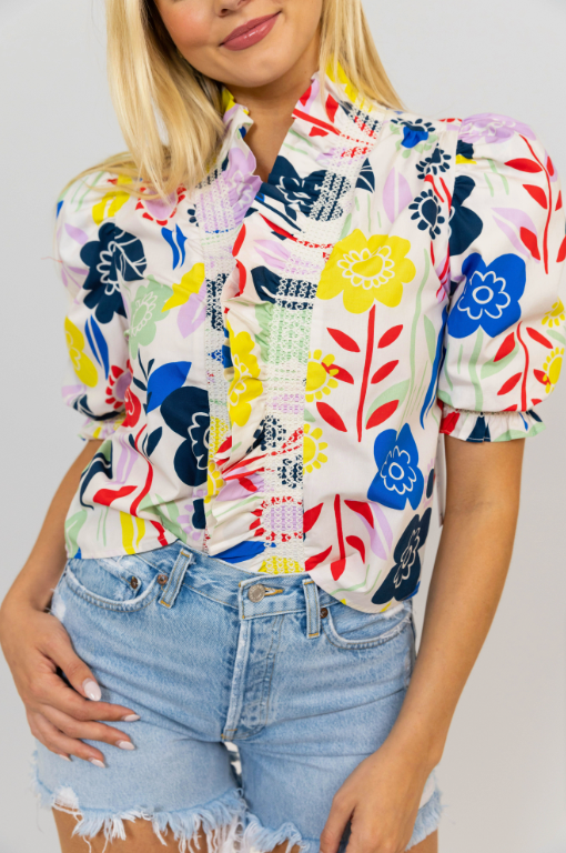 Rio Printed Top