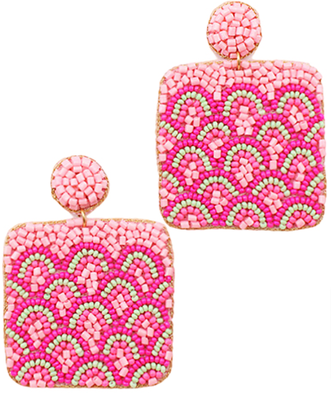 Wave Deco Earrings