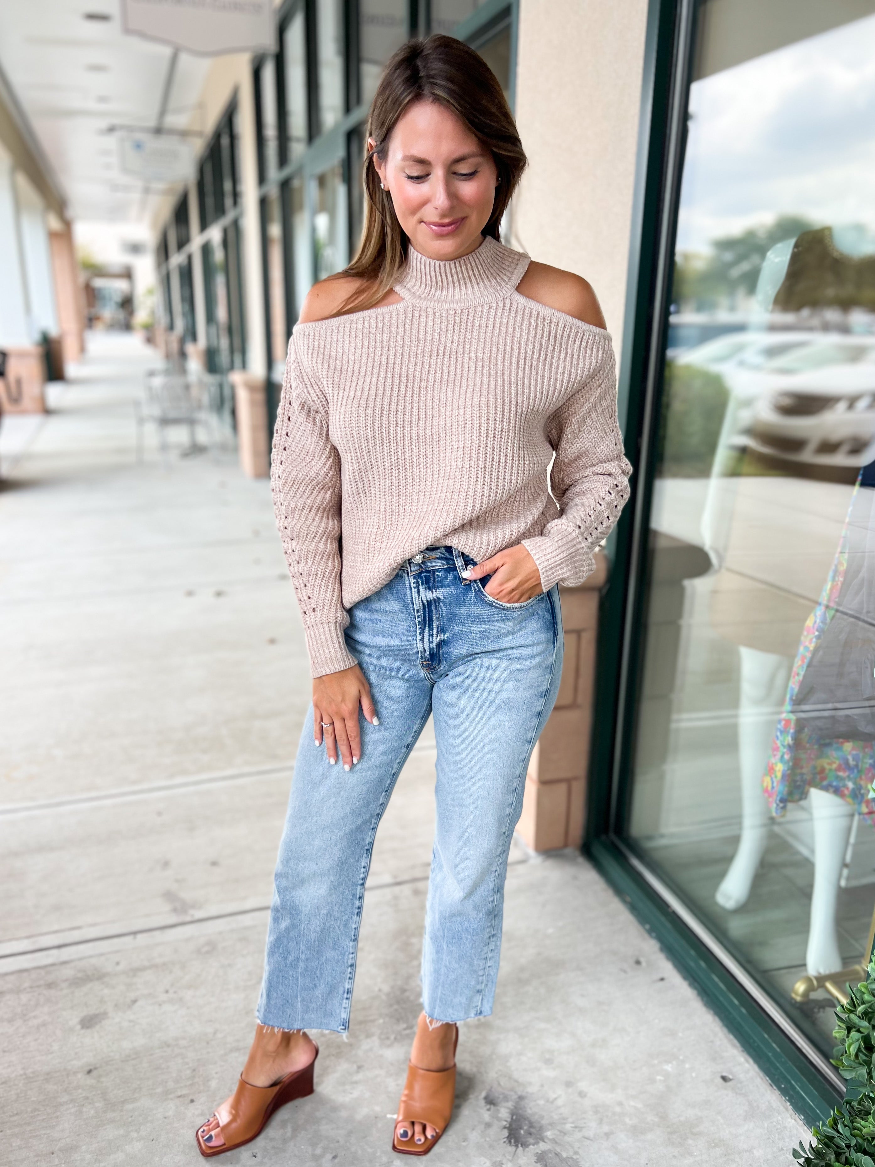 Rowen Sweater in Chai