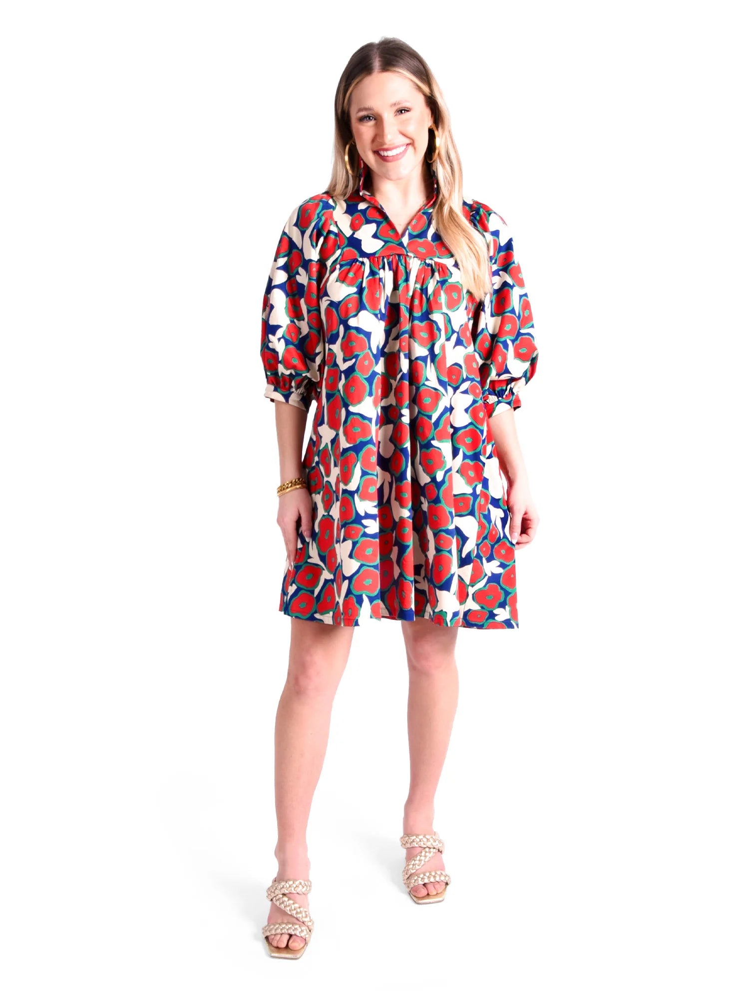 Stella Dress in Fall Flora
