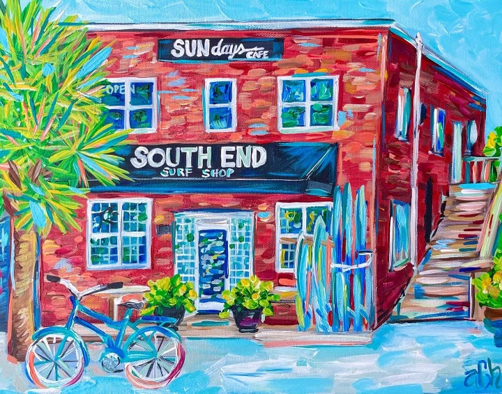 Sundays Original Canvas - 11x14
