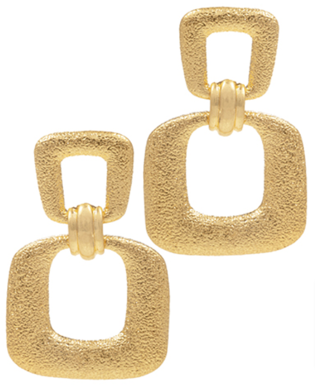 Textured Knocker Earrings