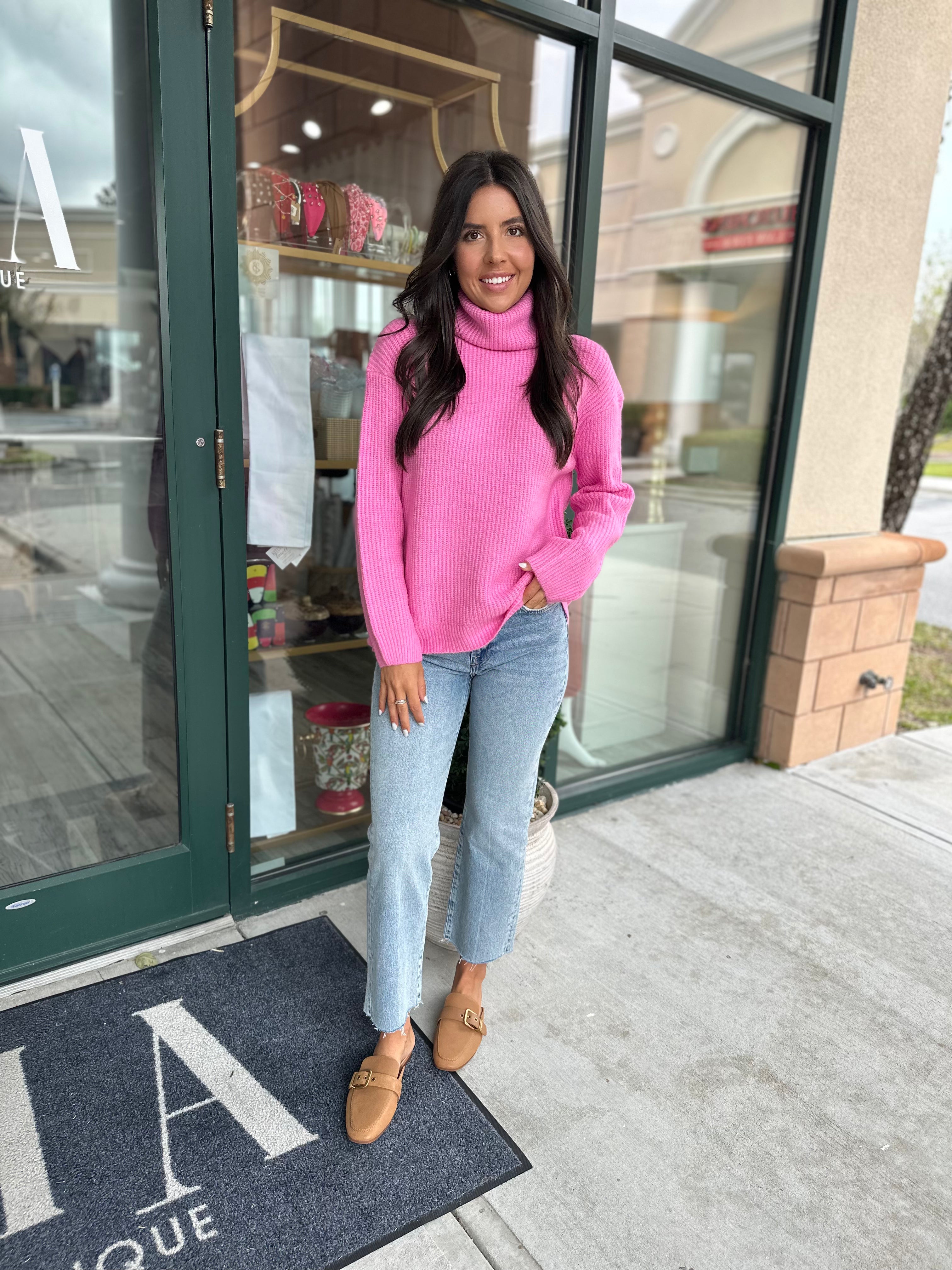 Kingston Sweater in Bubblegum