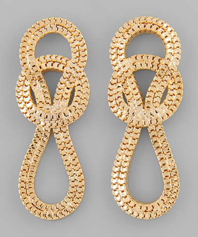 Metallic Cord Bracelet Stack