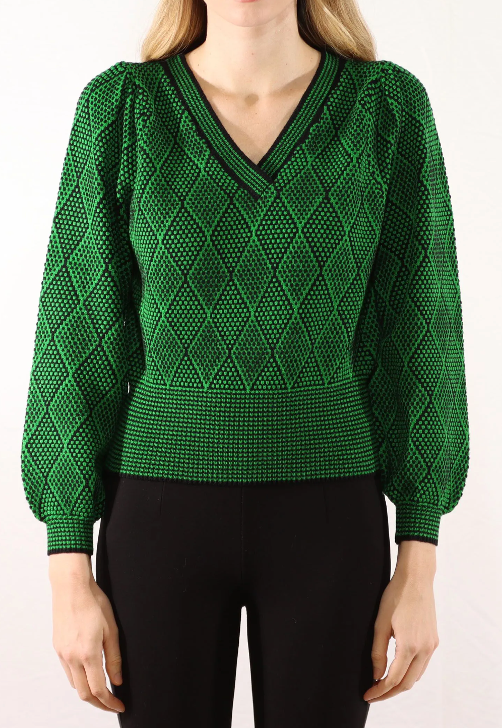Emerald Combo Sweater
