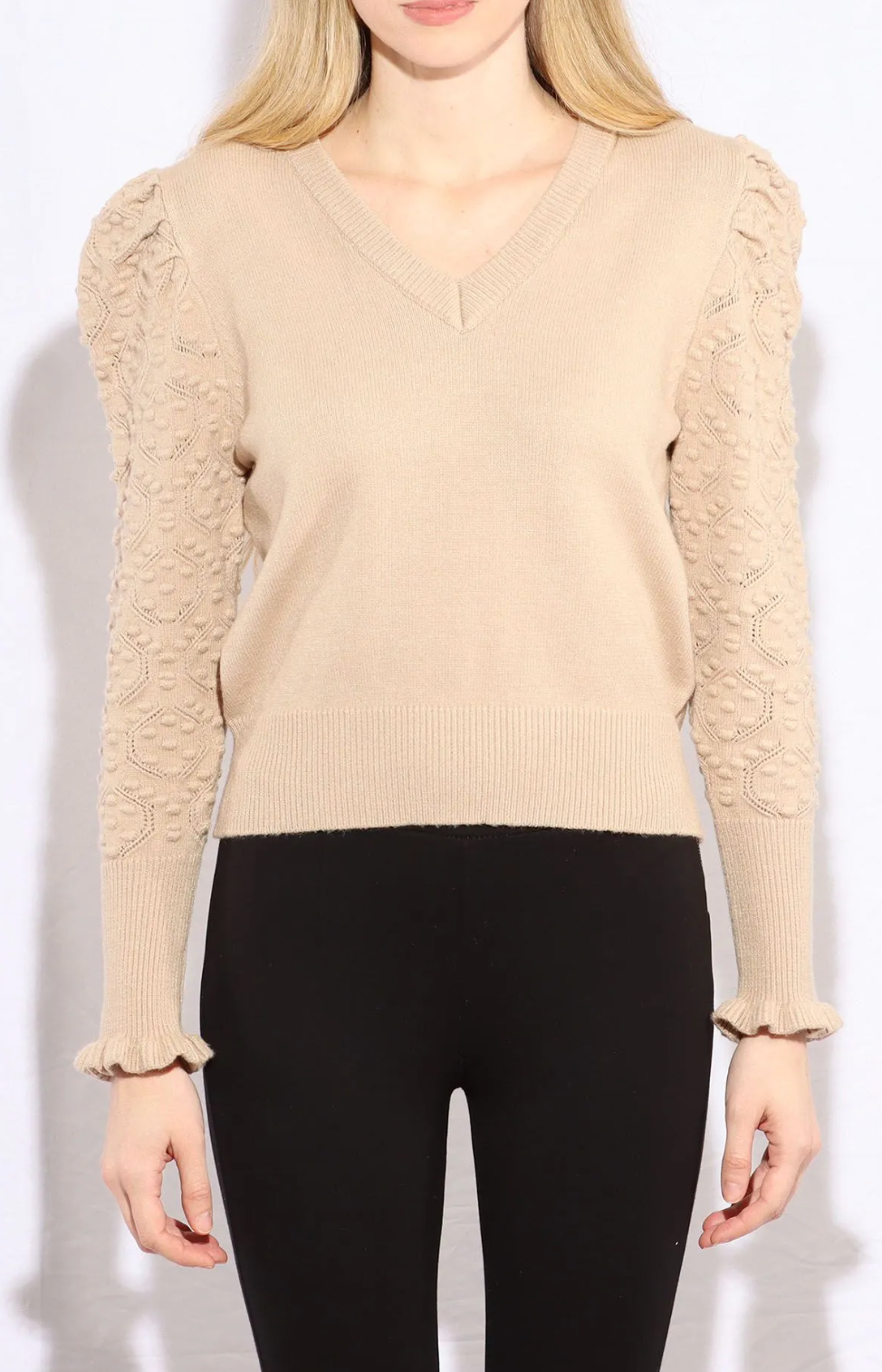 Victorian Puff Sleeve Sweater