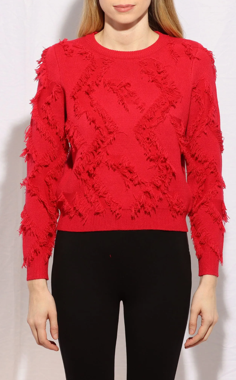 Fringe Crew Sweater