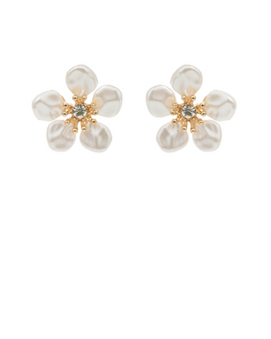 Petal Gold Earrings