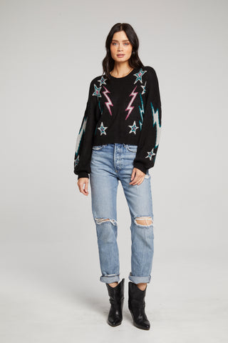 Cinch Front Sweater