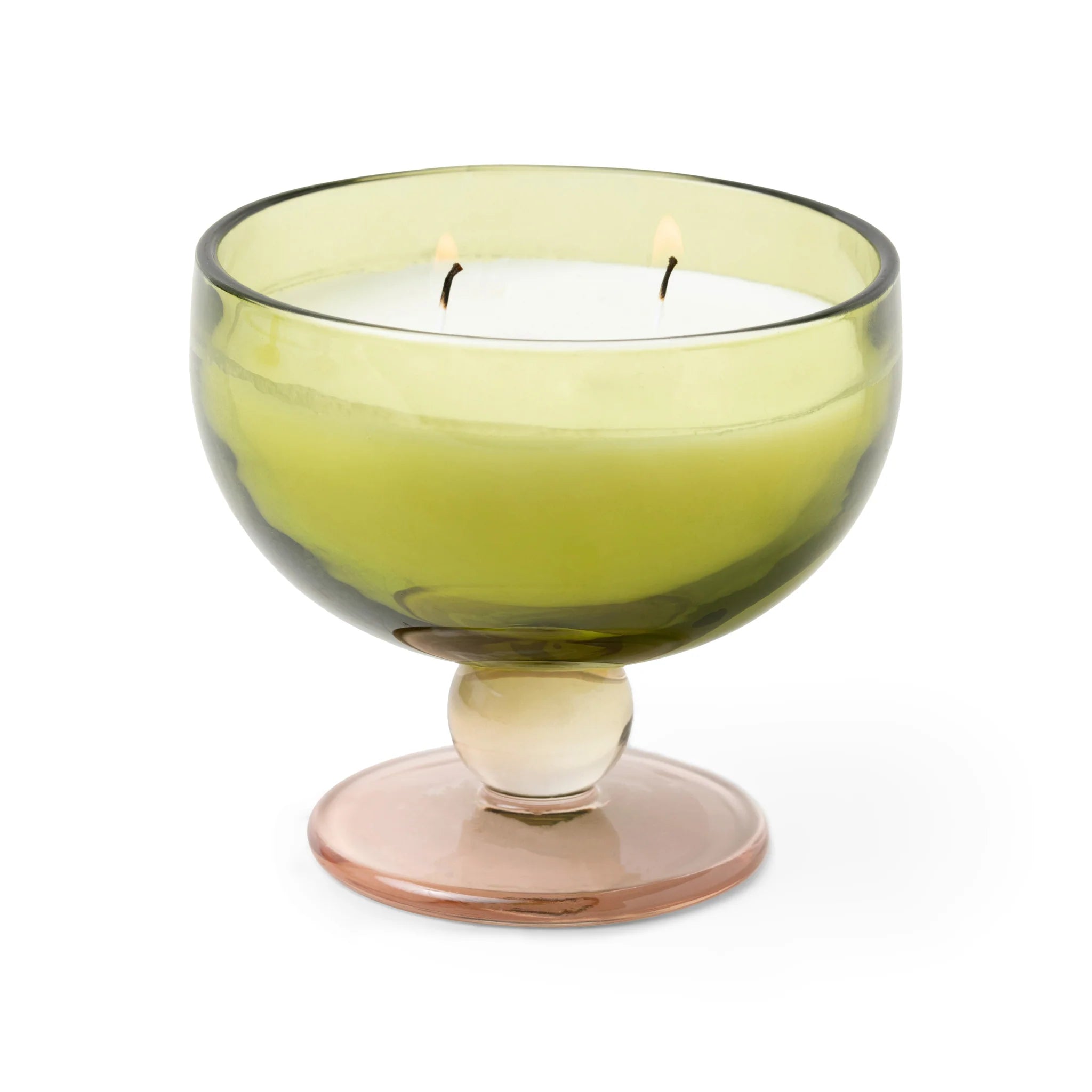Aura Misted Lime Goblet Candle