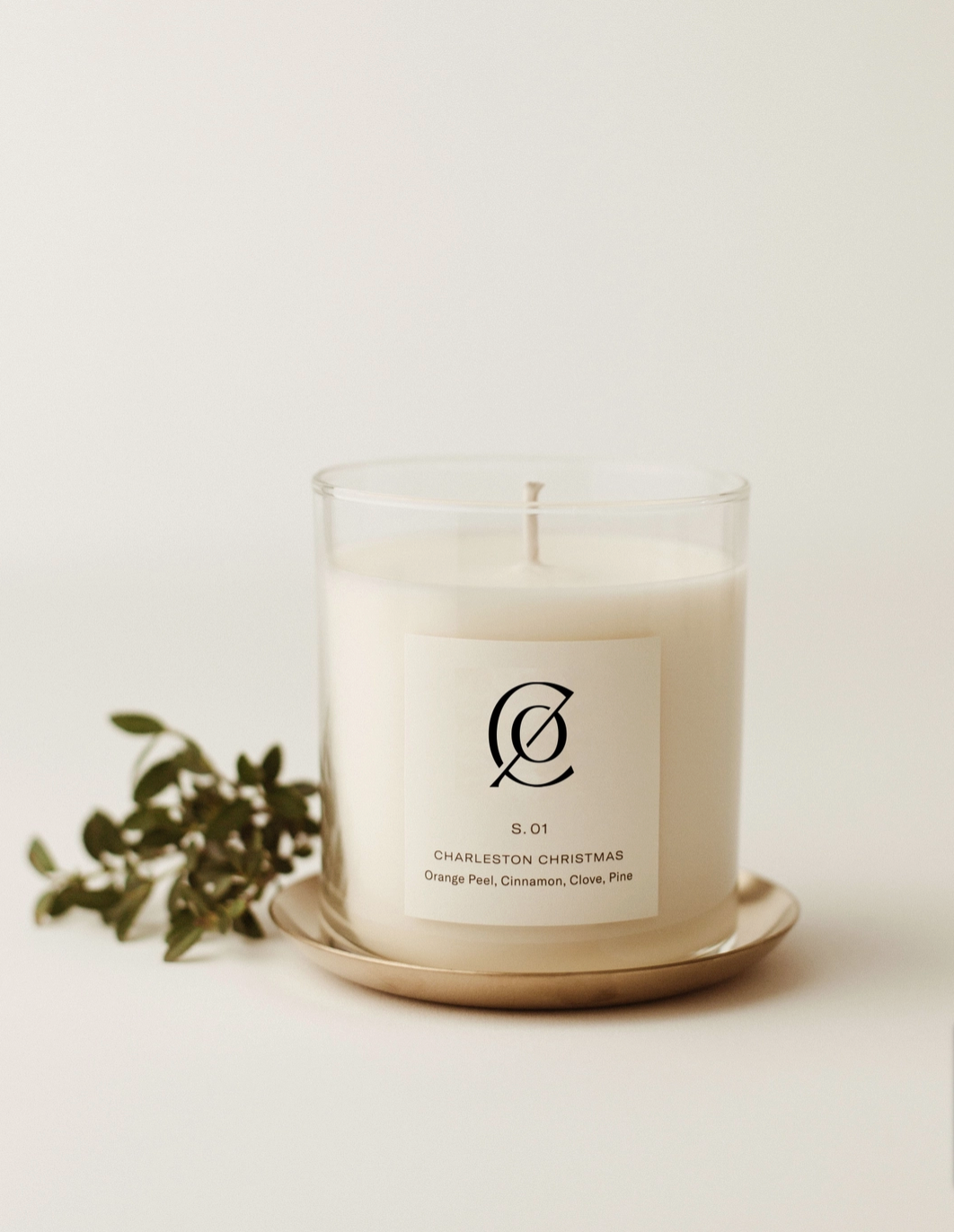 S. 01 Charleston Christmas Soy Candle