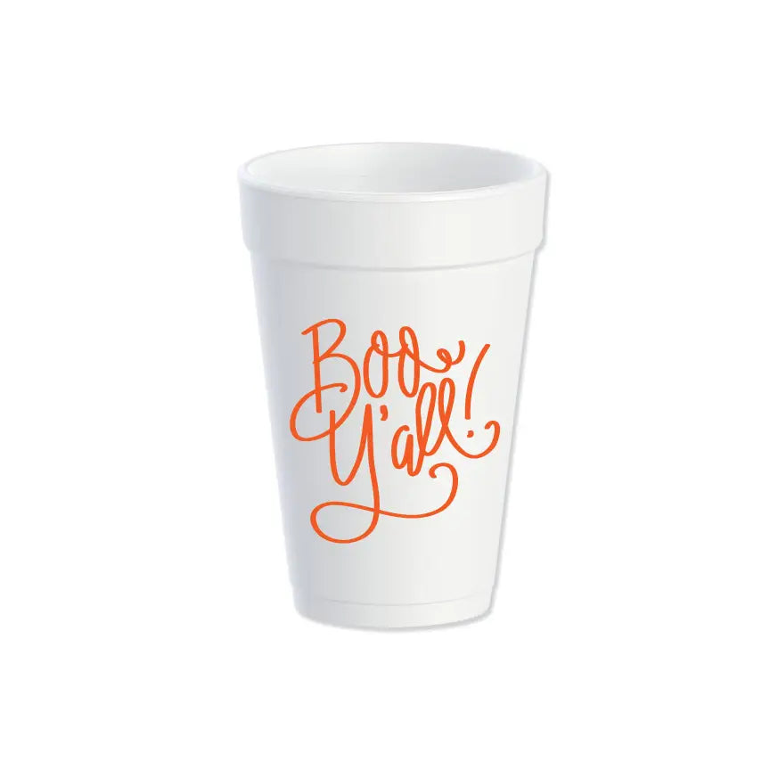 Boo Y'all Cups