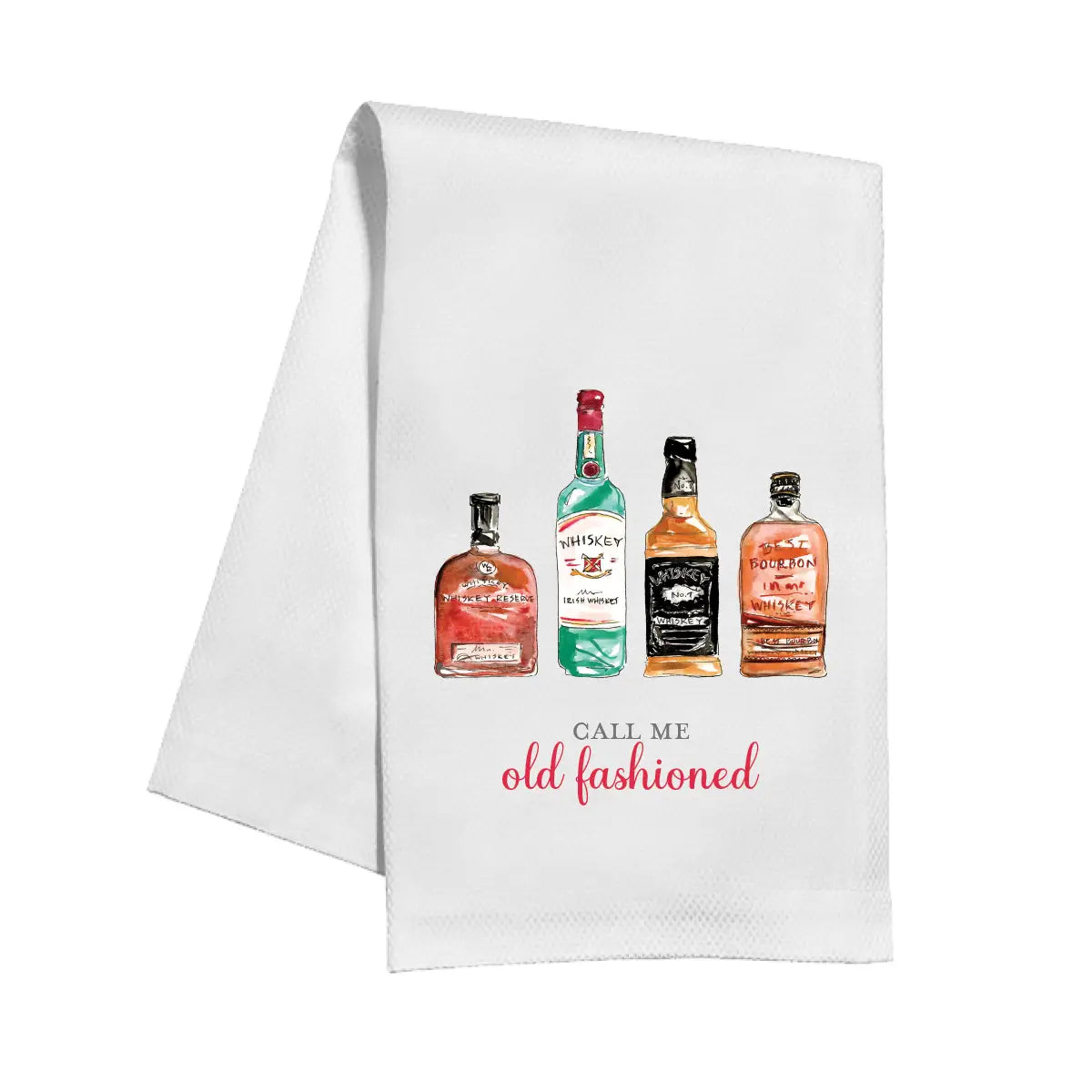 Call Me Old Fashioned Tea Towel