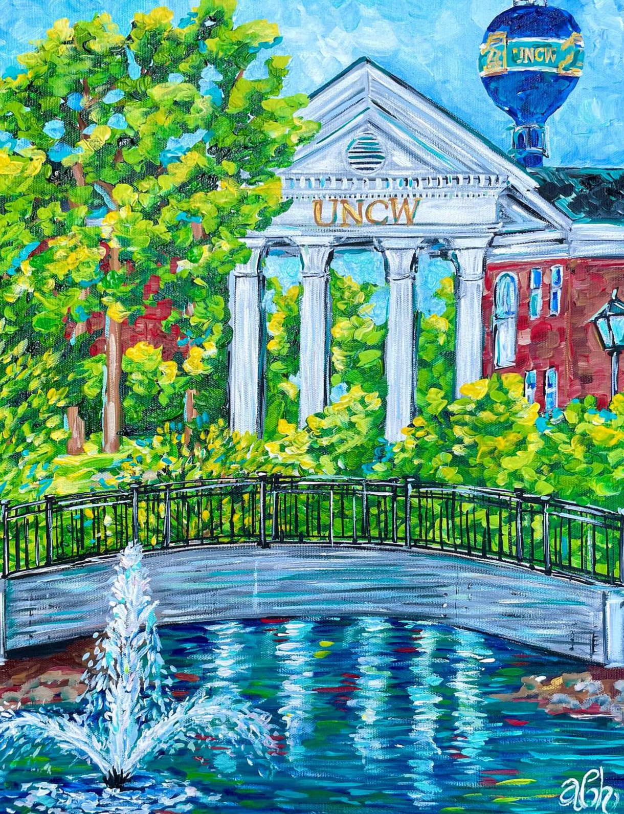 UNCW Campus - 16x20 Original