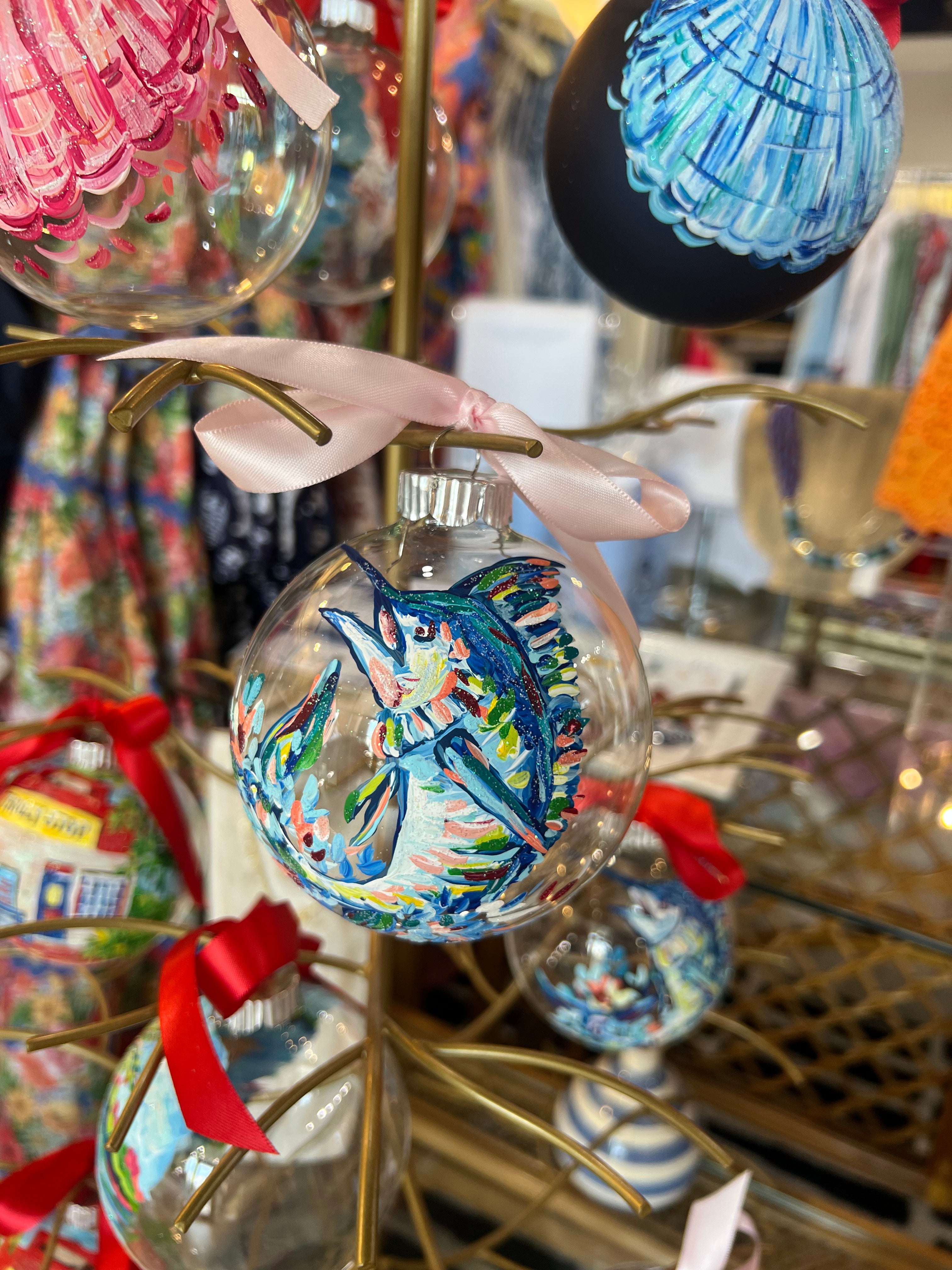 Large Glass Ornament