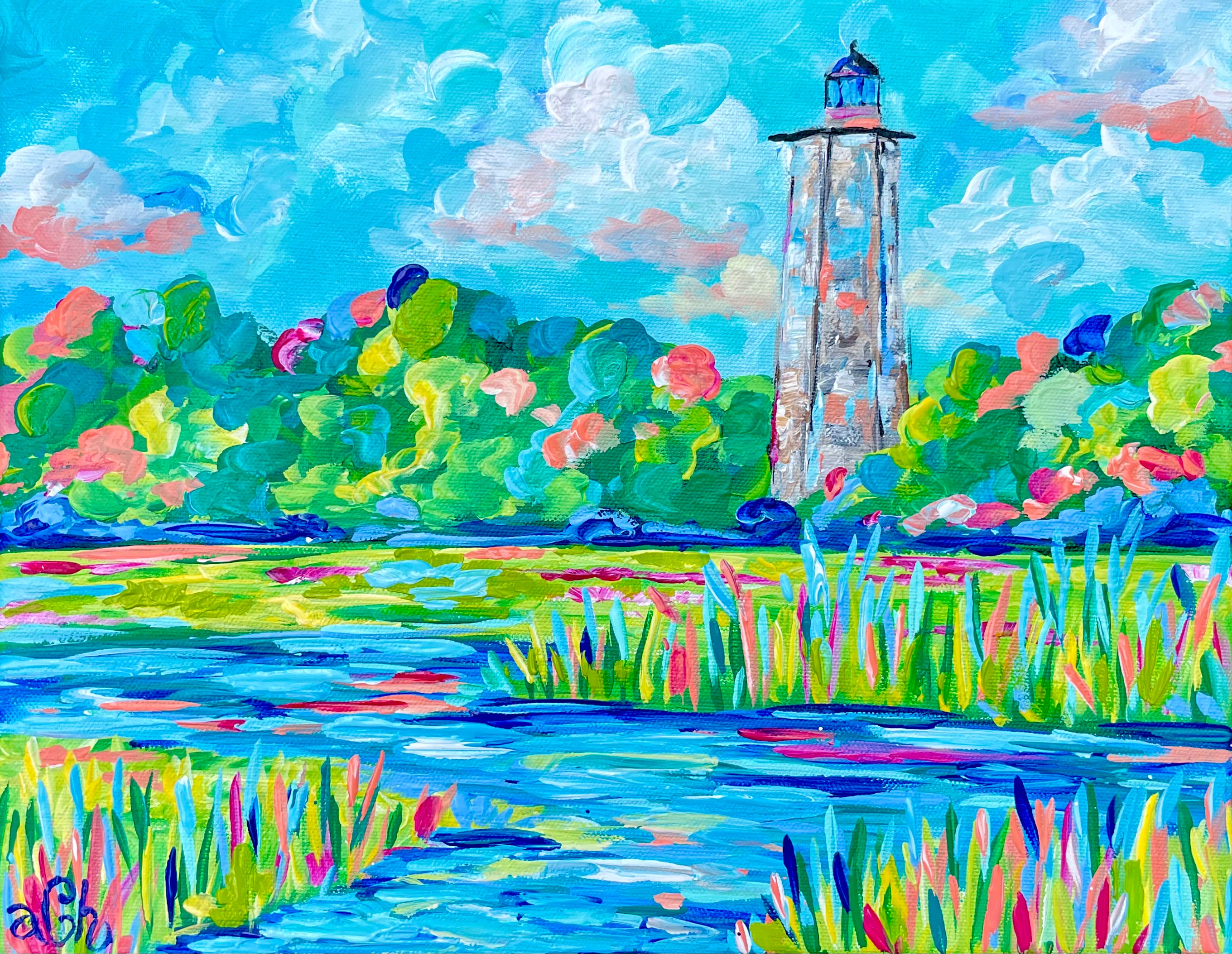 11x14 Old Baldy Original Canvas