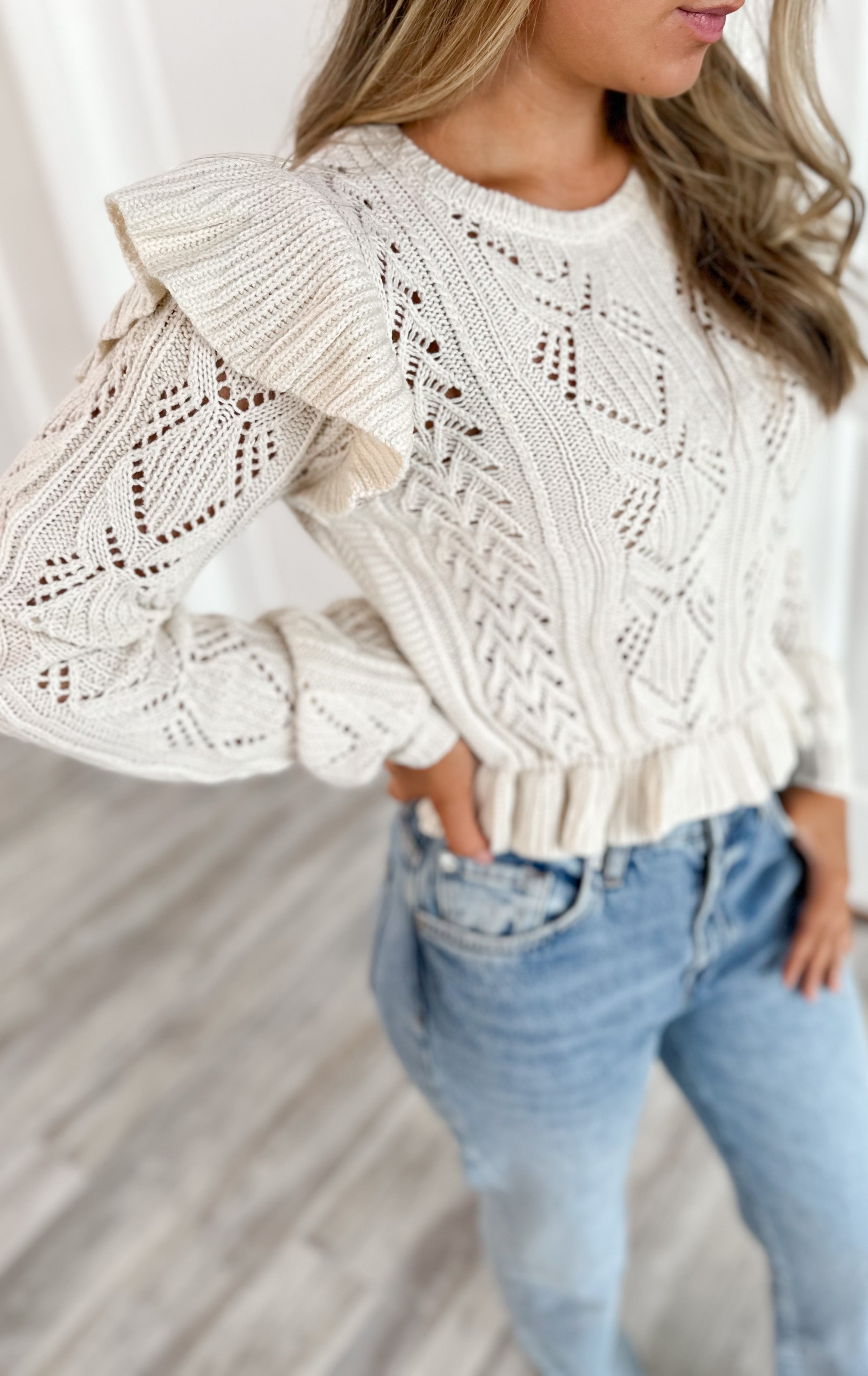 Vanilla Knit Sweater