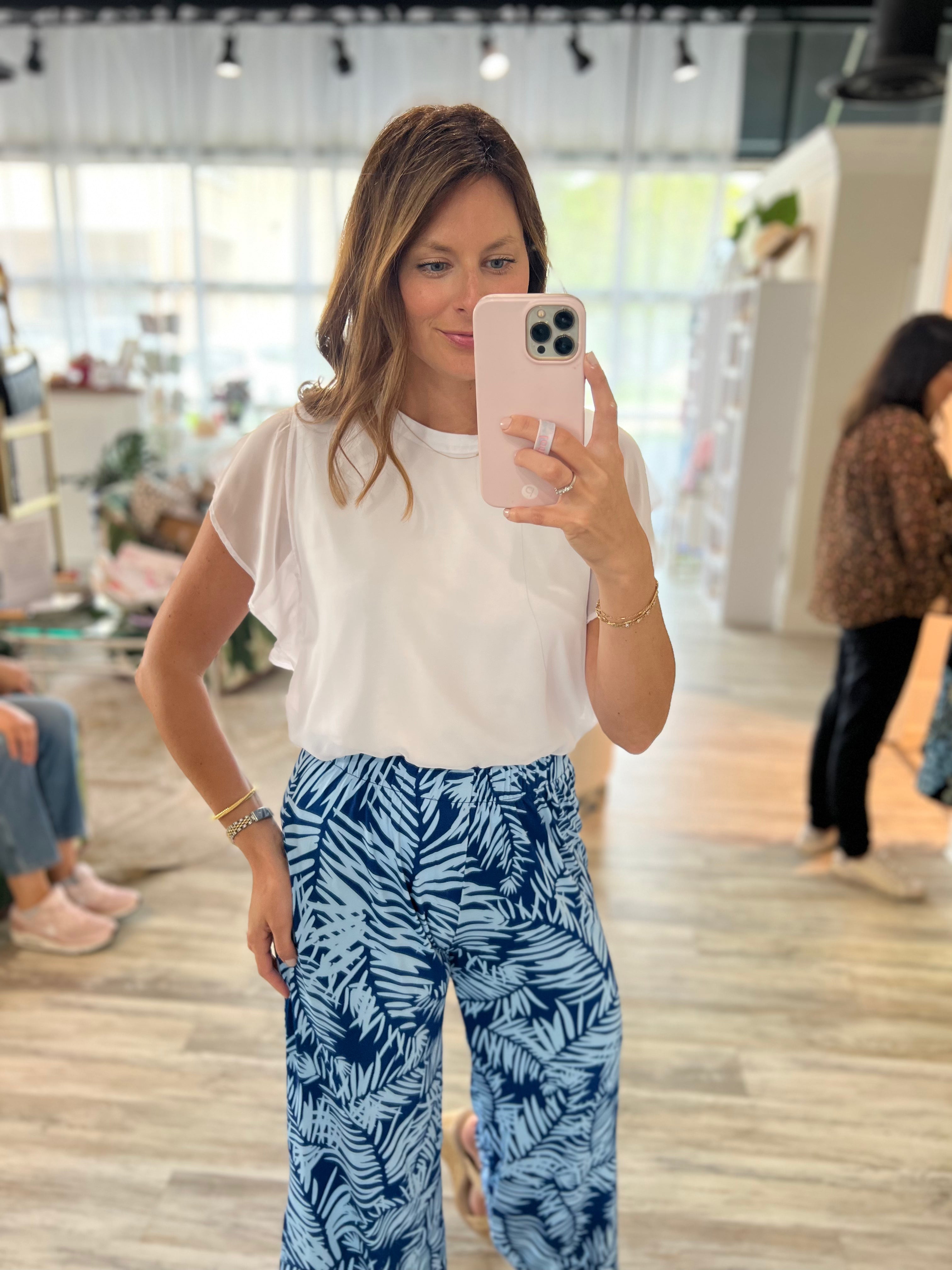 Flutter Sleeve Tee