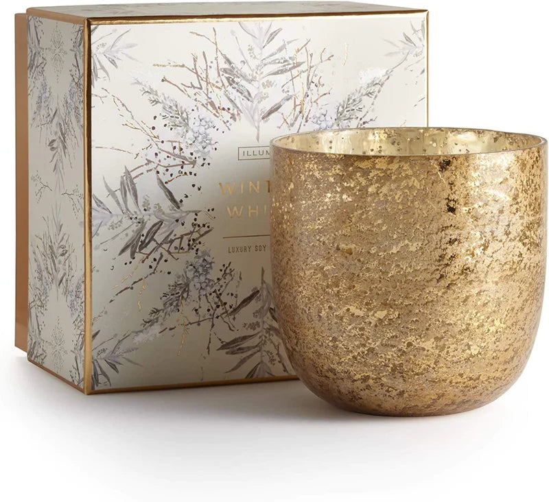 Winter White Boxed Candle - Medium