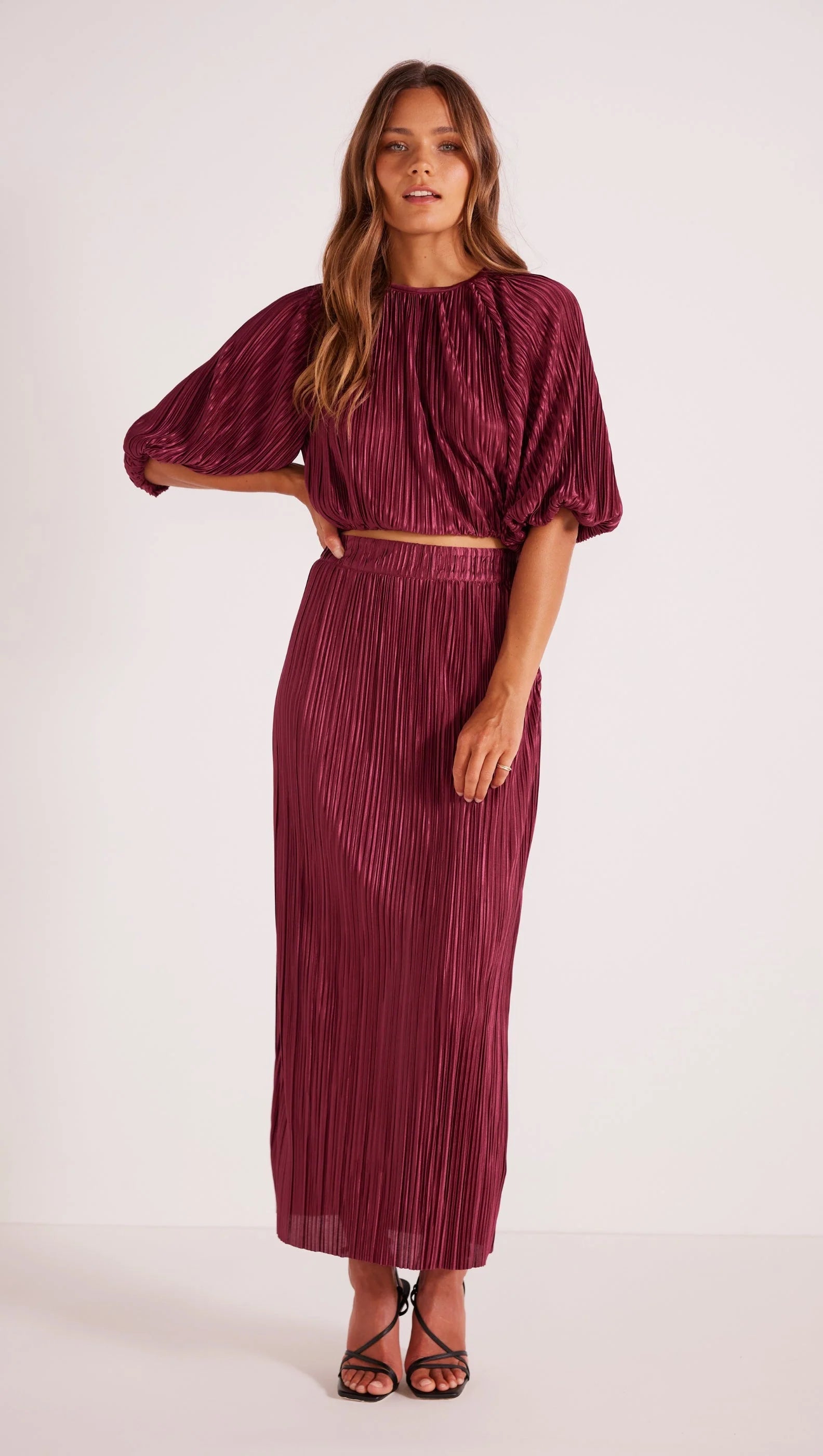 Tilla Plisse Skirt