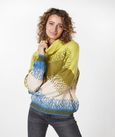 Cinch Front Sweater