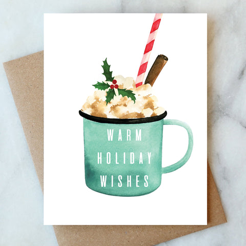 Welcome Sweet Baby Girl Greenery Card