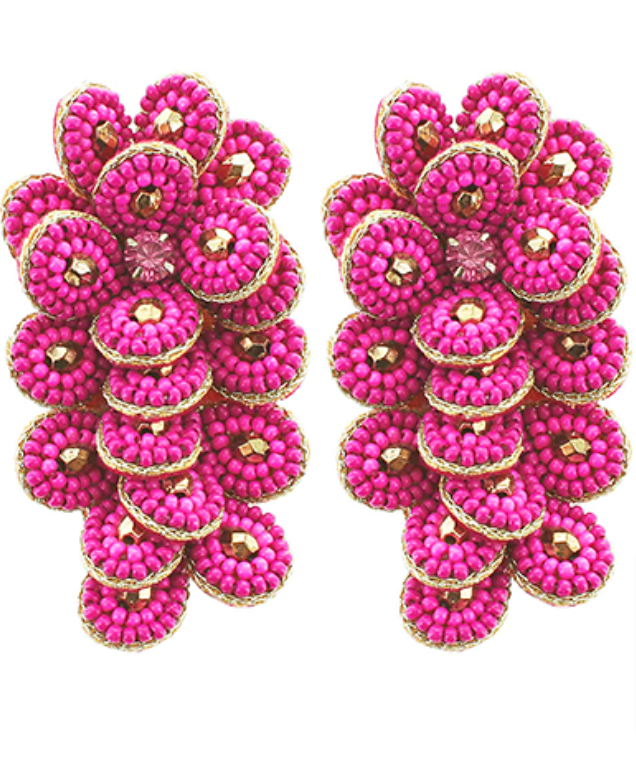 Cluster Statement Earrings