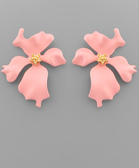 Abstract Flower Studs