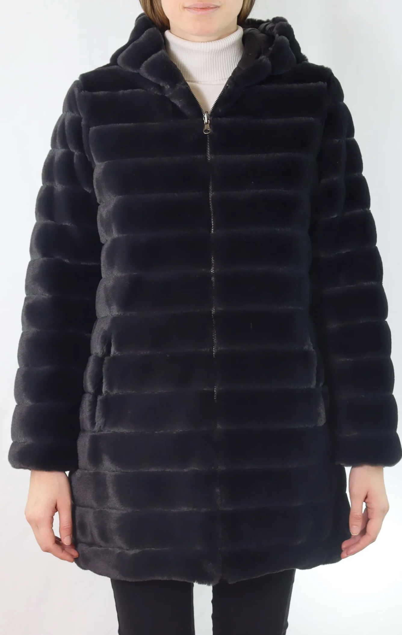Reversible Faux Fur Jacket