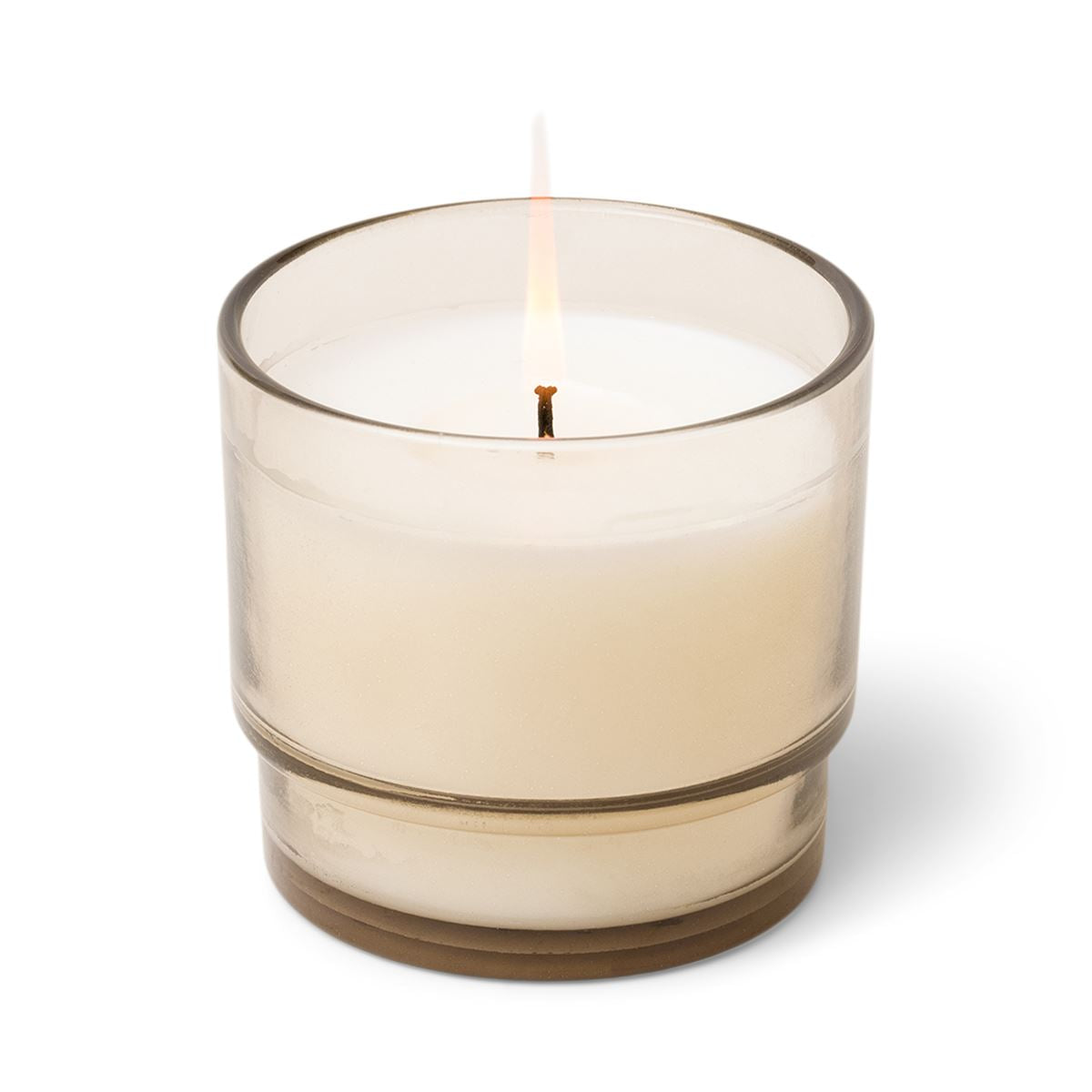 Al Fresco Juice Glass Candle - Cotton + Teak