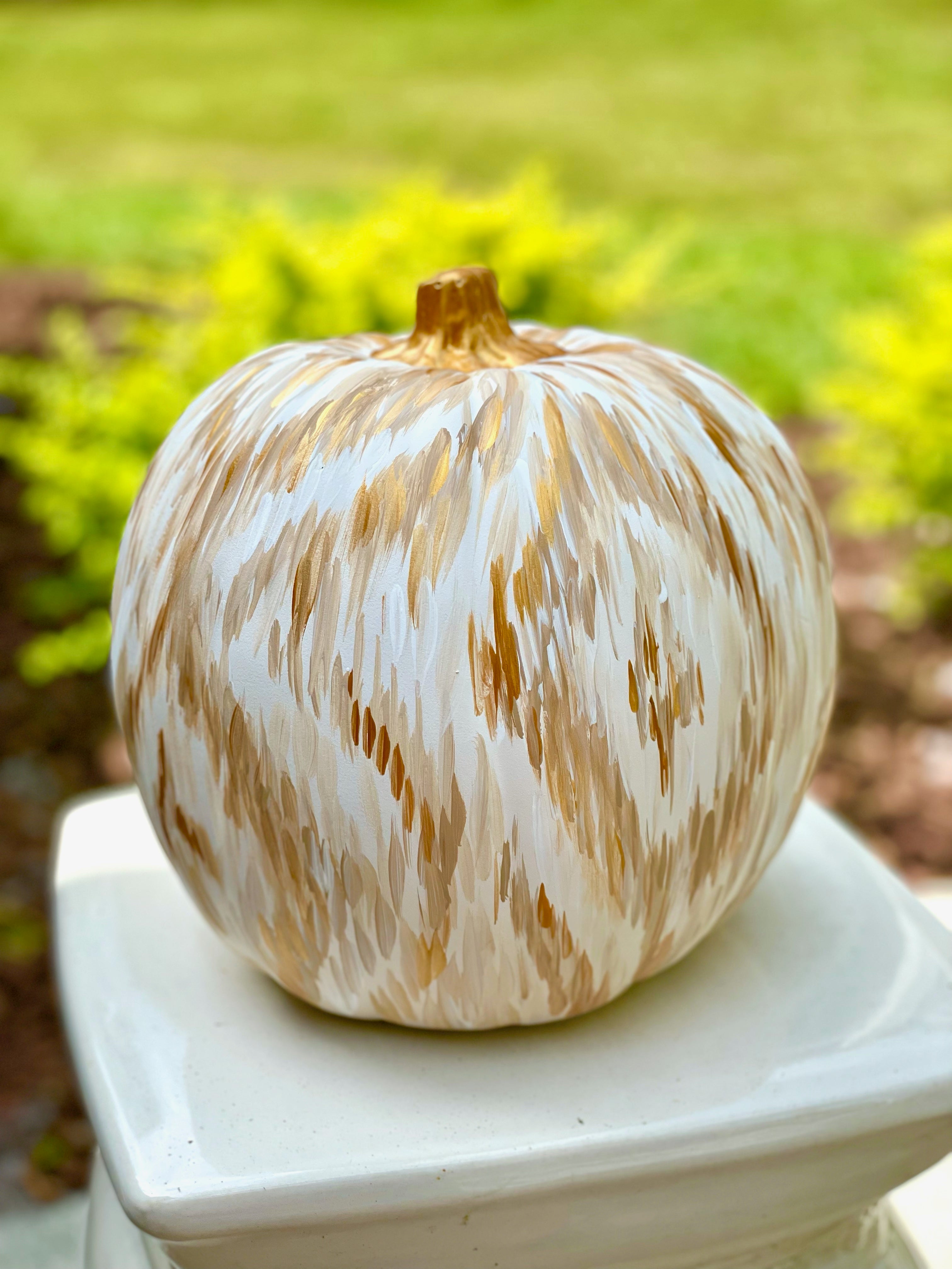 Ikat Pumpkin - Medium