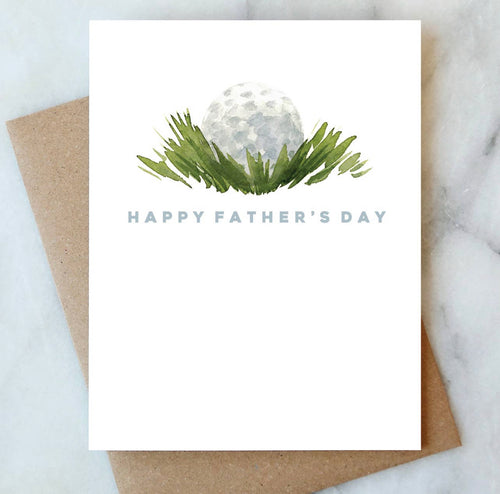 Golf Father’s Day Card