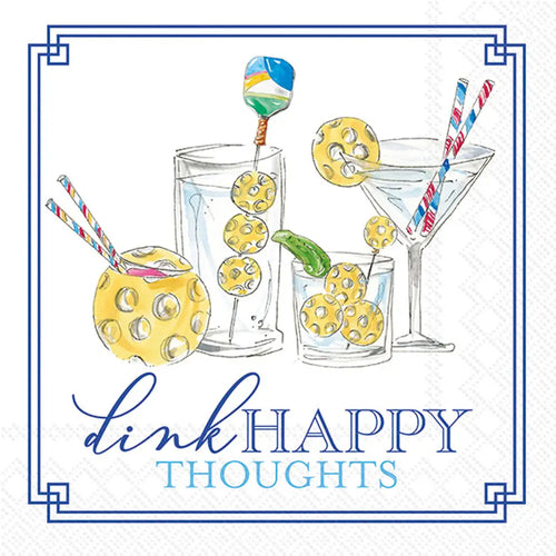 Dink Happy Thoughts 20 Count Cocktail Napkins