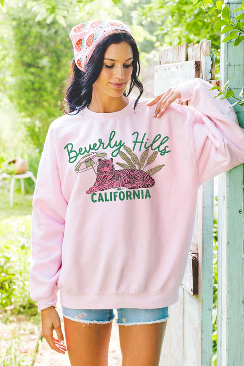 Beverly Hills Oversized Sweatshirt