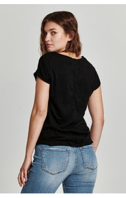 Lacey Knit Tee
