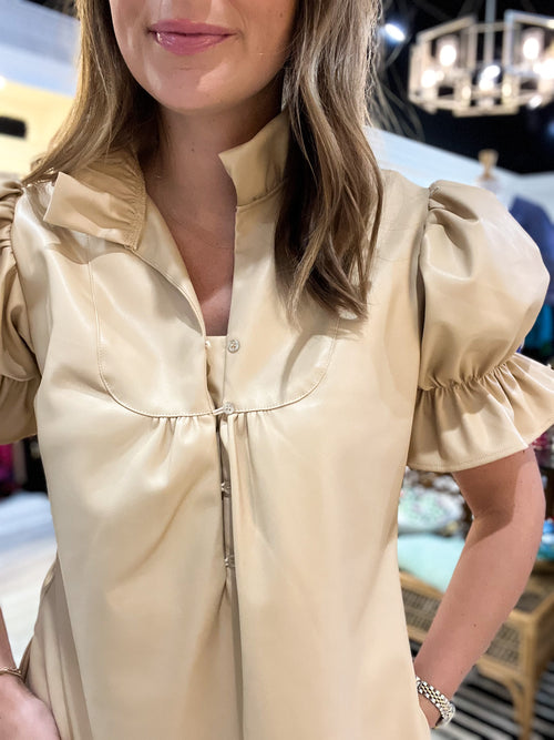 Erin Dress in Gingerbread
