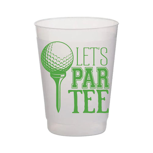 Par Tee Frosted Cups