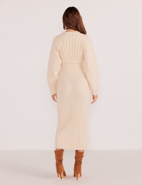 Layla Sculpted Knit Skirt