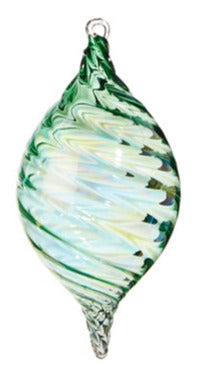 Green Glass Ornament